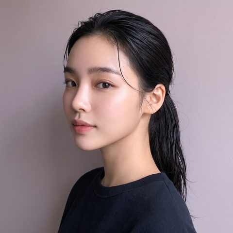 옆모습 무드의 셀피 컷