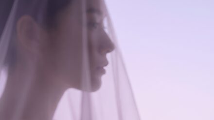 리뷰티 성형 가이드 영상 썸네일 - 코라인 심미 안내 (AI 생성 예시)