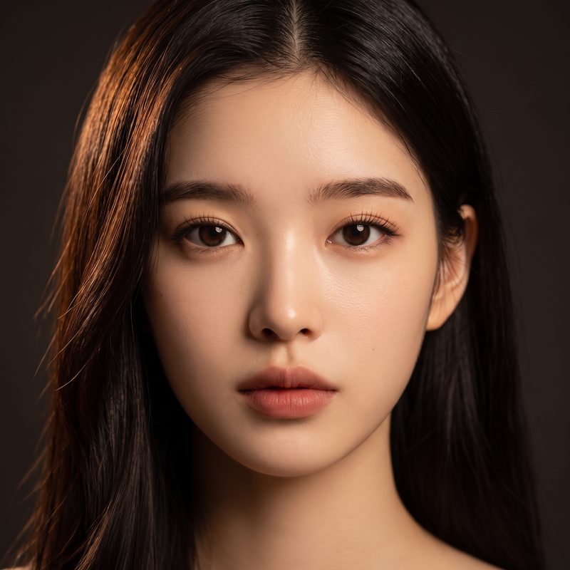 눈성형 프로모션 — AI 생성 가상 모델 예시 이미지