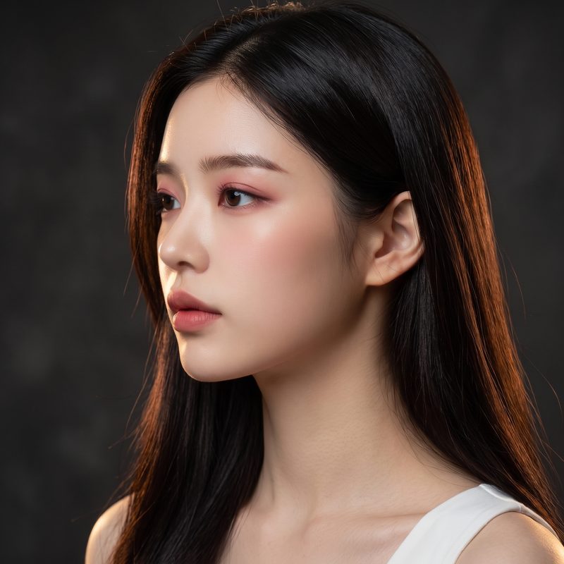 코성형 프로모션 — AI 생성 가상 모델 예시 이미지