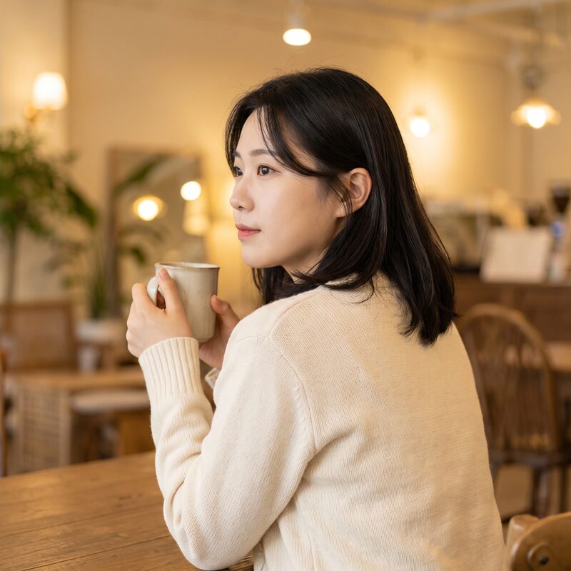 안면윤곽 뷰티 컨셉 — AI 생성 예시 이미지