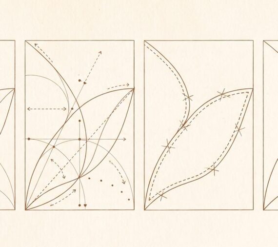 매끄럽고 균일한 톤의 표면을 표현한 조형 개념 이미지 — AFTER (AI 생성 예시)