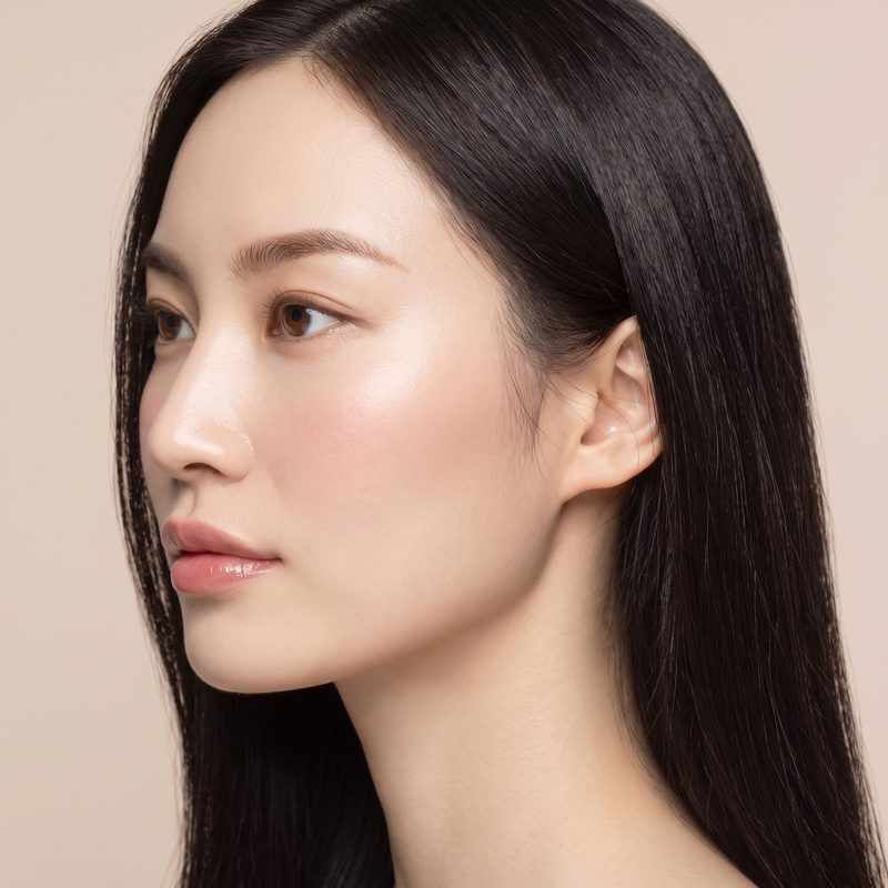 리뷰티 이벤트 예시 이미지 — 3D 입체 코 라인