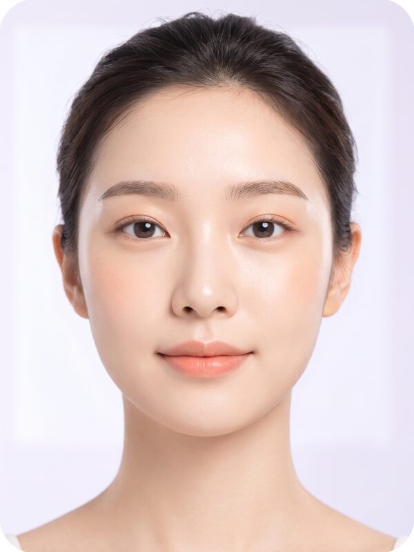 자가늑연골 코성형 안내 이미지 (AI 생성 예시)