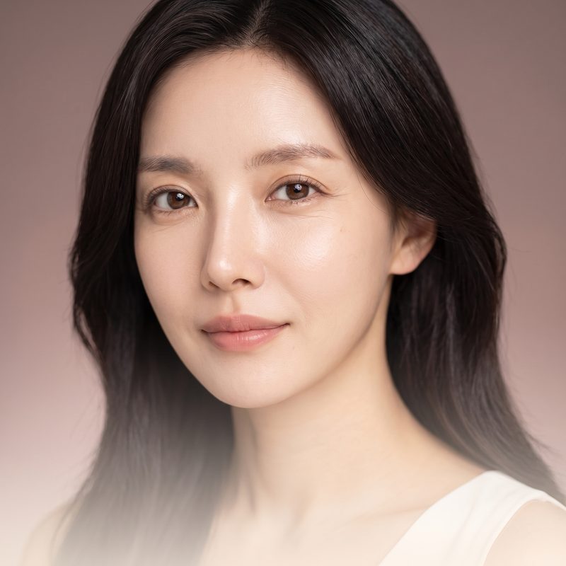 중년 눈매 교정 이벤트 안내 이미지 (AI 생성 예시)