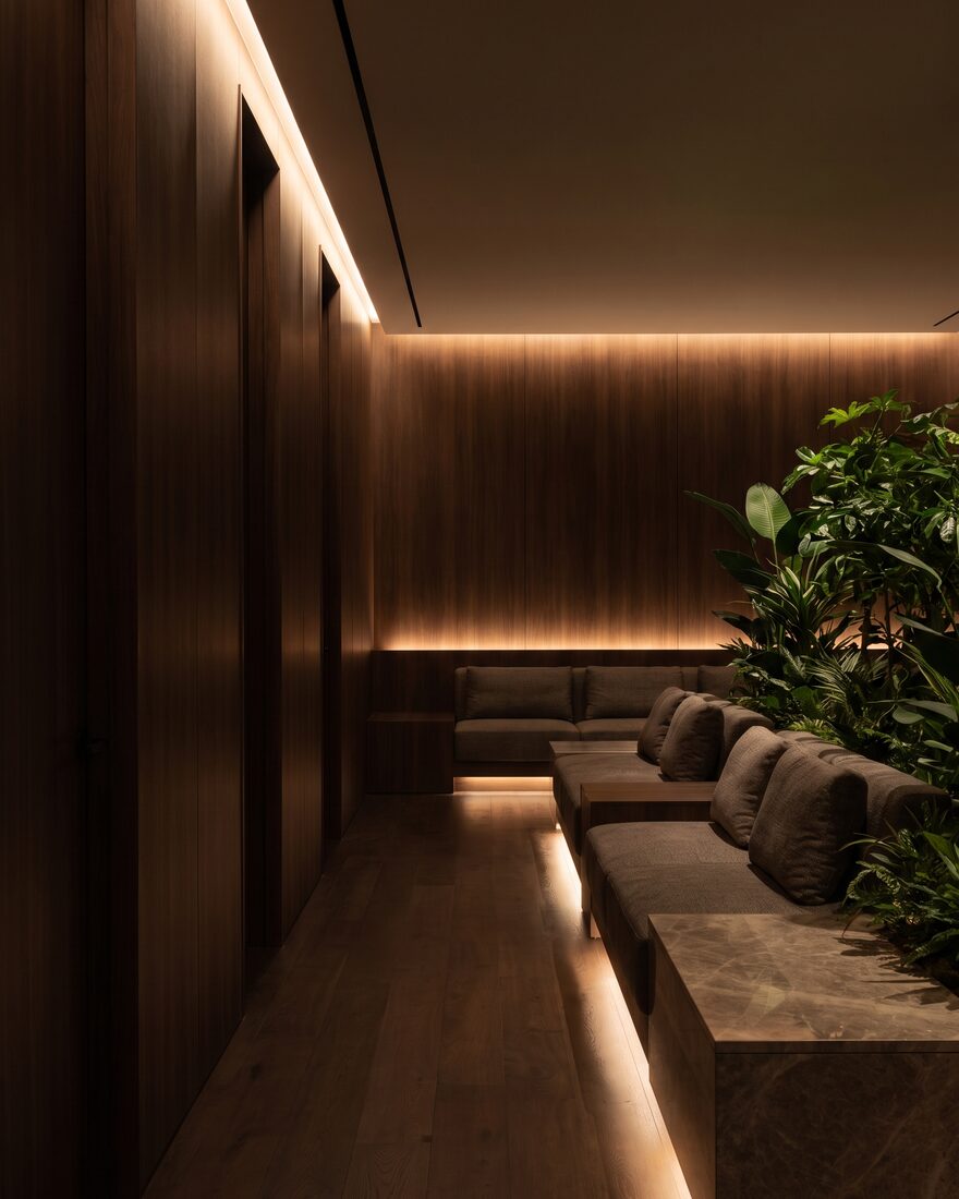 리뷰티 프리미엄 대기 라운지 공간