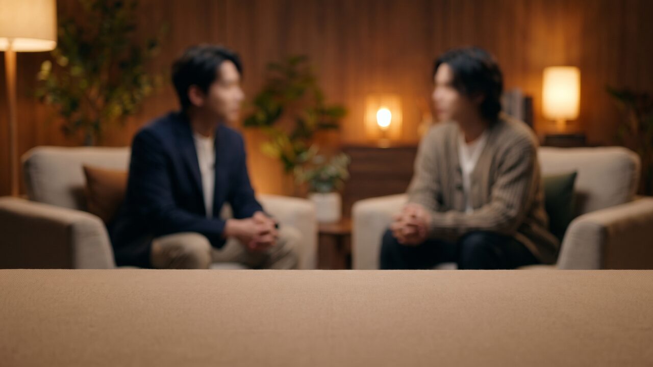 따뜻한 스튜디오에서 진행되는 심미치과 인터뷰 영상 미리보기