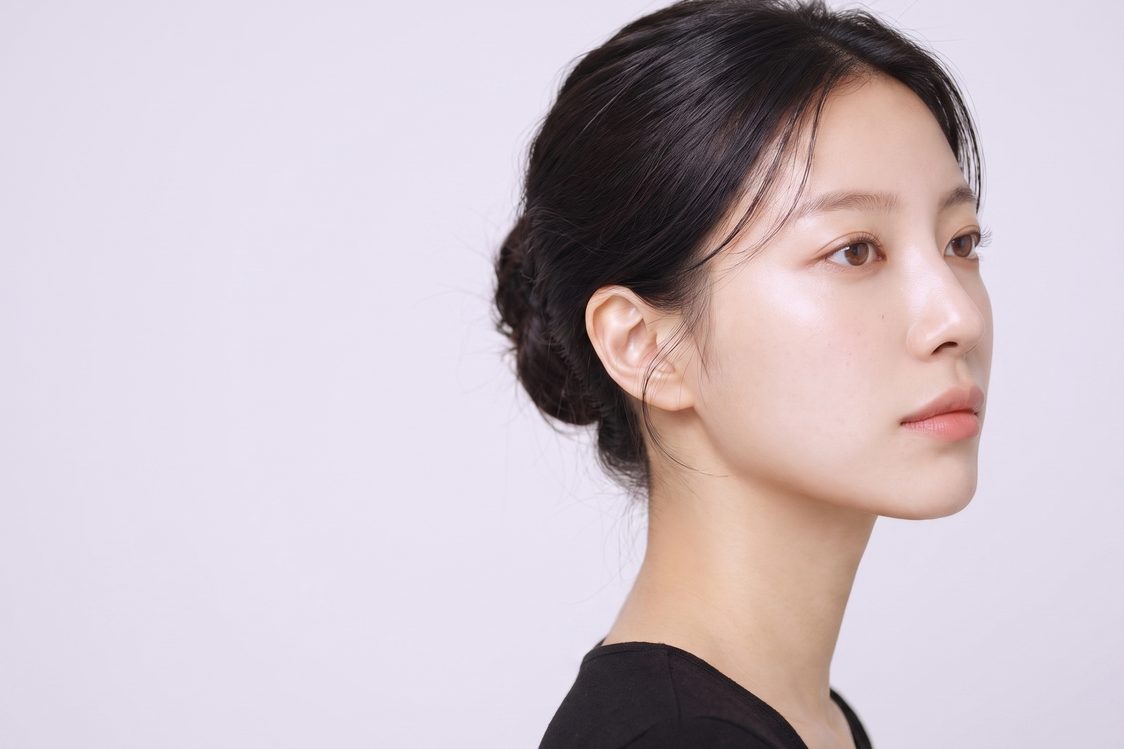 자연스러움 컨셉의 가상 모델 뷰티 프로필 — AI 생성 예시 이미지
