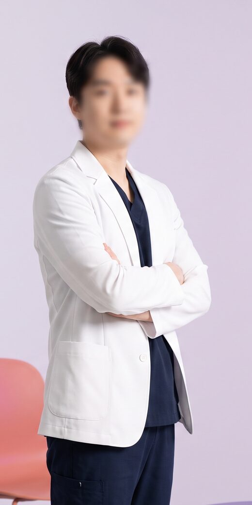 눈성형을 전담하는 성형외과 전문의 콘셉트 이미지 (AI 생성 예시)