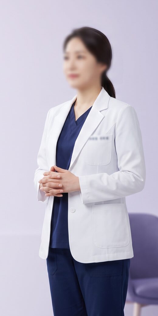 수술 후 회복 관리를 담당하는 성형외과 전문의 콘셉트 이미지 (AI 생성 예시)