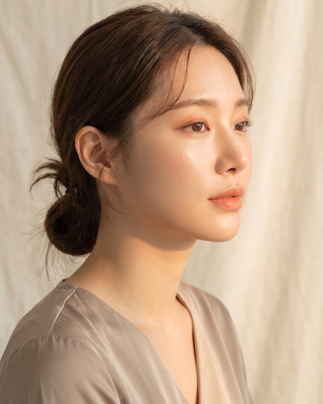 또렷하고 산뜻한 코끝 인상을 표현한 AI 생성 예시 인물 이미지