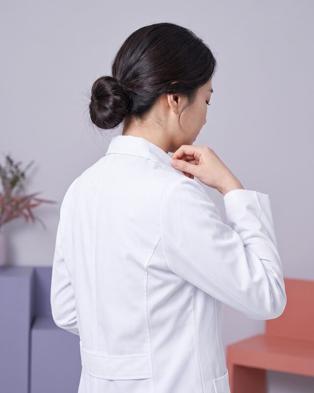 REBEAUTY 프리미엄 성형외과 의료진 (AI 생성 예시 이미지)