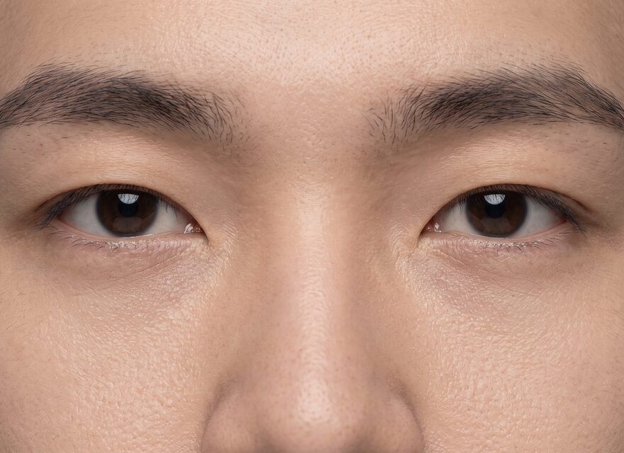 눈밑지 후기 – 눈가 비식별 개념 예시 이미지
