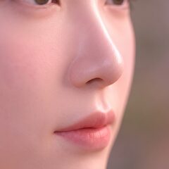 코 라인 클로즈업 이미지