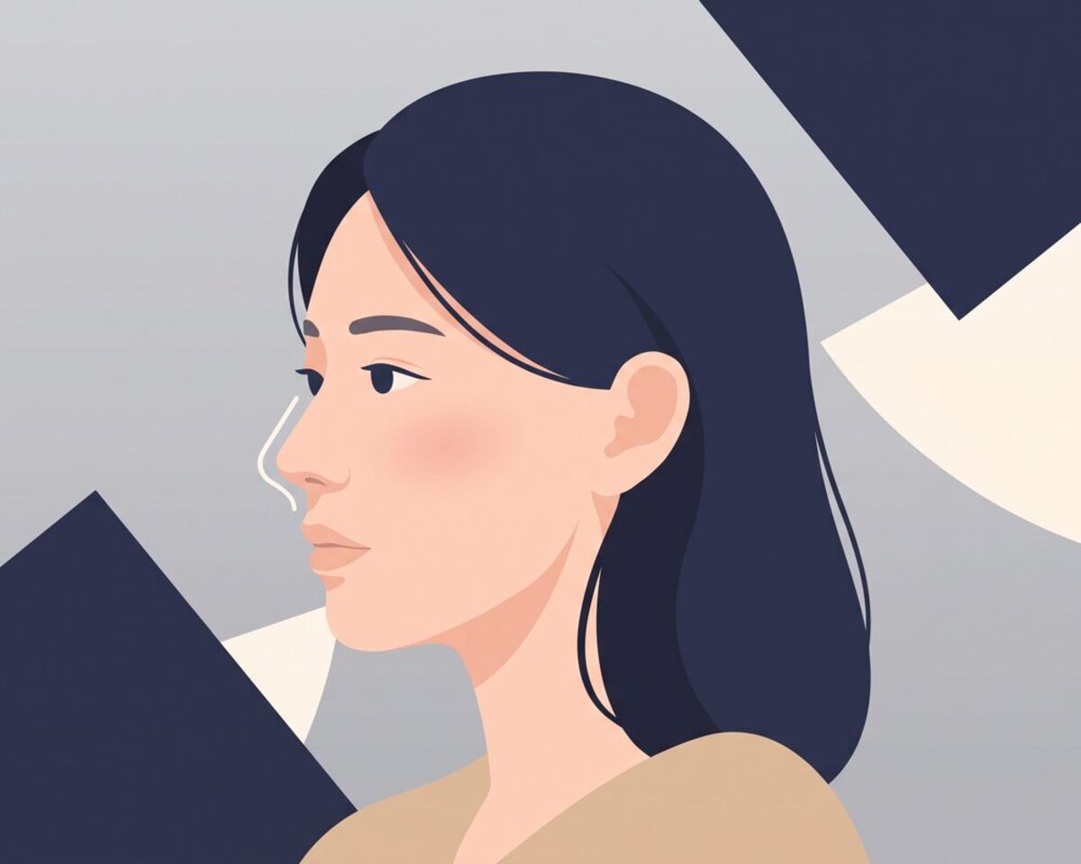 처진눈 솔루션 이벤트 이미지 — 중년 여성의 눈가 근접 컷