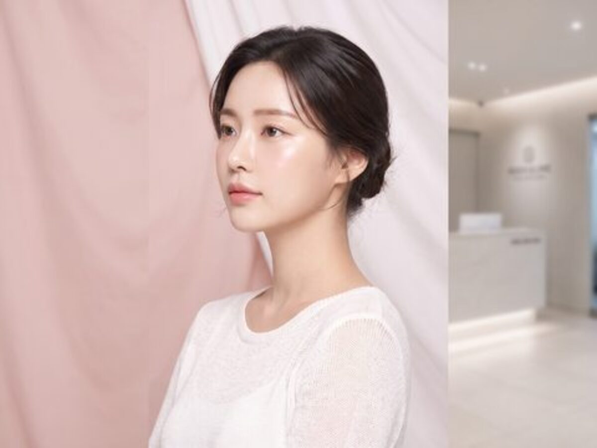 코 내부 구조를 도식으로 표현한 일러스트 — 시술 전과 6개월 후 비교