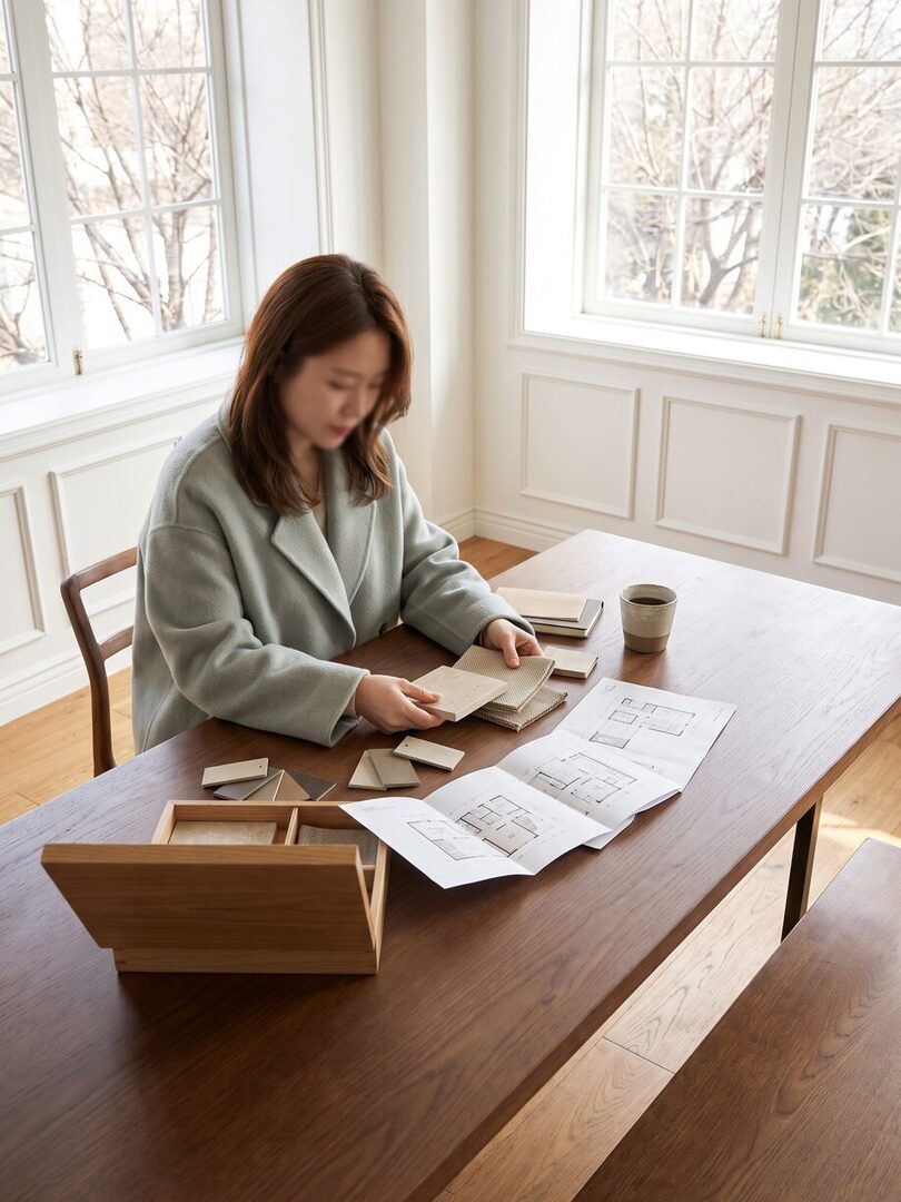 지민 님 셀피 프로필 예시 컷