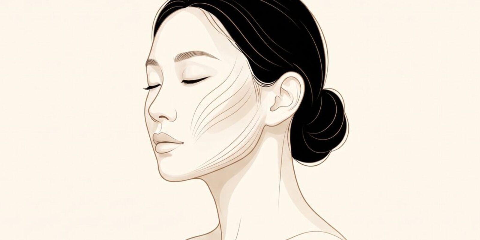 약포지를 건네는 손 클로즈업