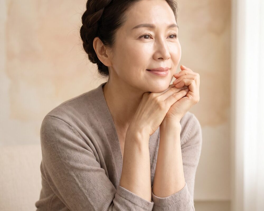 가는 관과 굵은 관의 끝단 단면을 흰 원형 배지 안에 나란히 담아 굵기를 비교한 도해