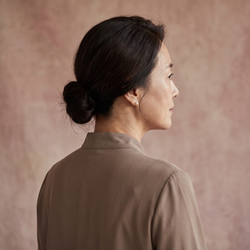 중년 눈 성형 상담을 안내하는 이벤트 이미지 (AI 생성 예시)