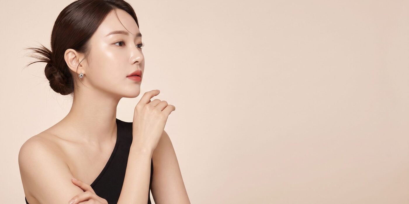 초음파 프로브로 검사하는 모습과 흑백 초음파 스캔 화면 (AI 생성 예시 이미지)