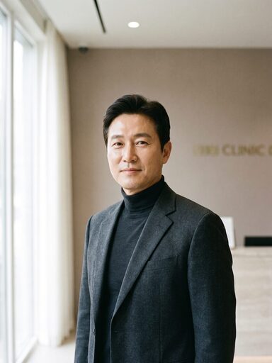 리뷰티 TV 썸네일 — 흰 가운을 입은 의료진이 회복기 관리에 대해 설명하는 컷