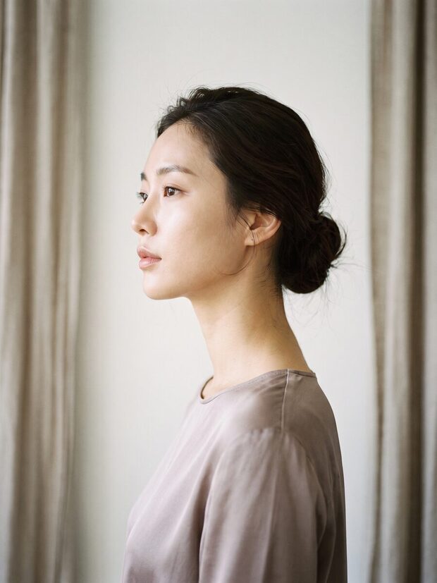 코라인 설계 후 절개 위치를 표시한 측면 도해