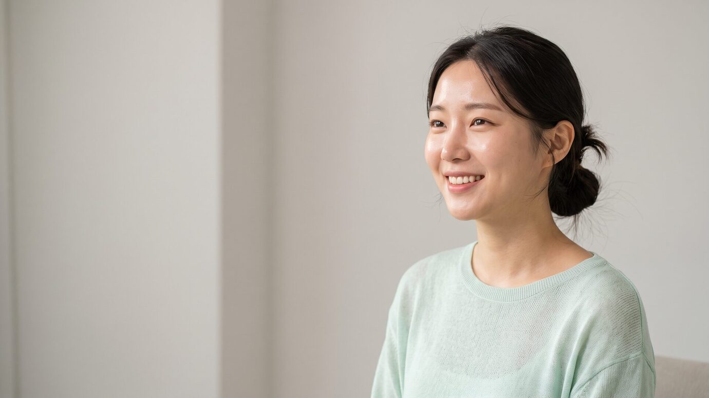 장갑 낀 손이 주사기를 다루는 장면과 드레이프로 덮인 시술 베드 위 캐뉼라를 든 손을 담은 2분할 개념 컷